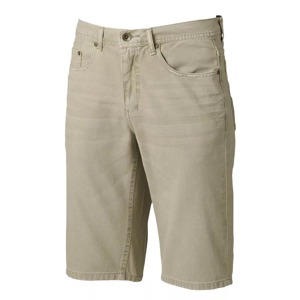 Men’s Helix “Instinct Is A Virtue” Light Gray Denim Shorts -Size: 32